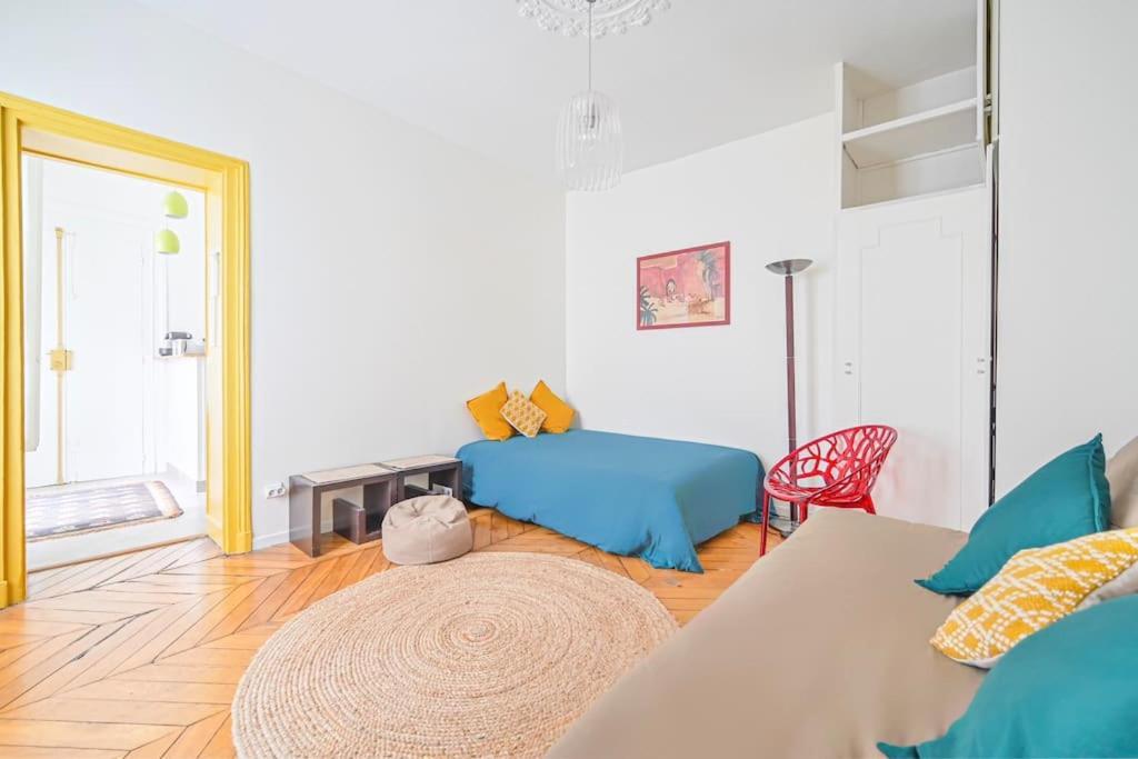 Radiant Flat - Spacious Studio Apartment - Marais París Exterior foto